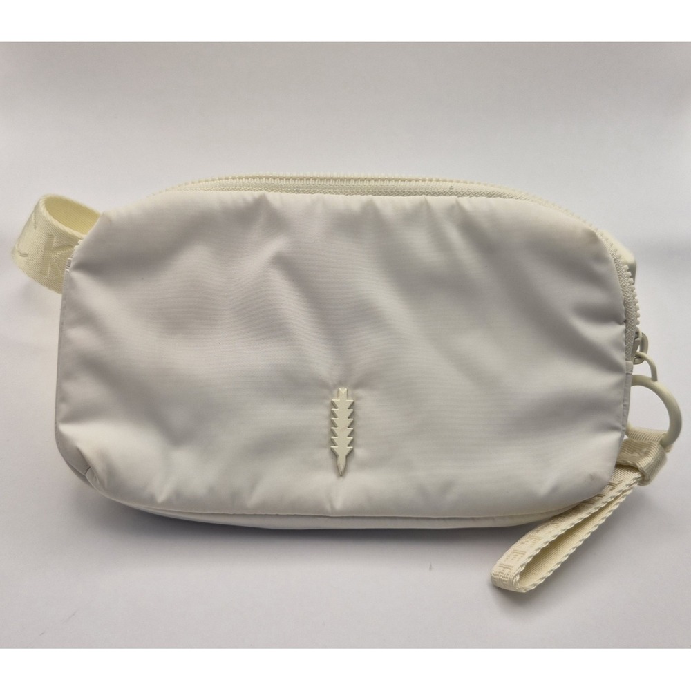 Thacker NYC Ella Phone Bag Ivory Crossbody Purse Minimalist Adjustable Strap